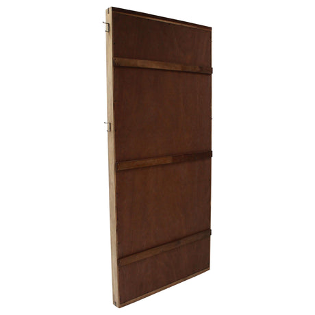 Stillwater Weathered Oak Full-Length Floor Mirror by Coaster at Eve Furniture