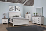 Stillwood Vintage Linen 4-Piece California King Panel Bedroom Set