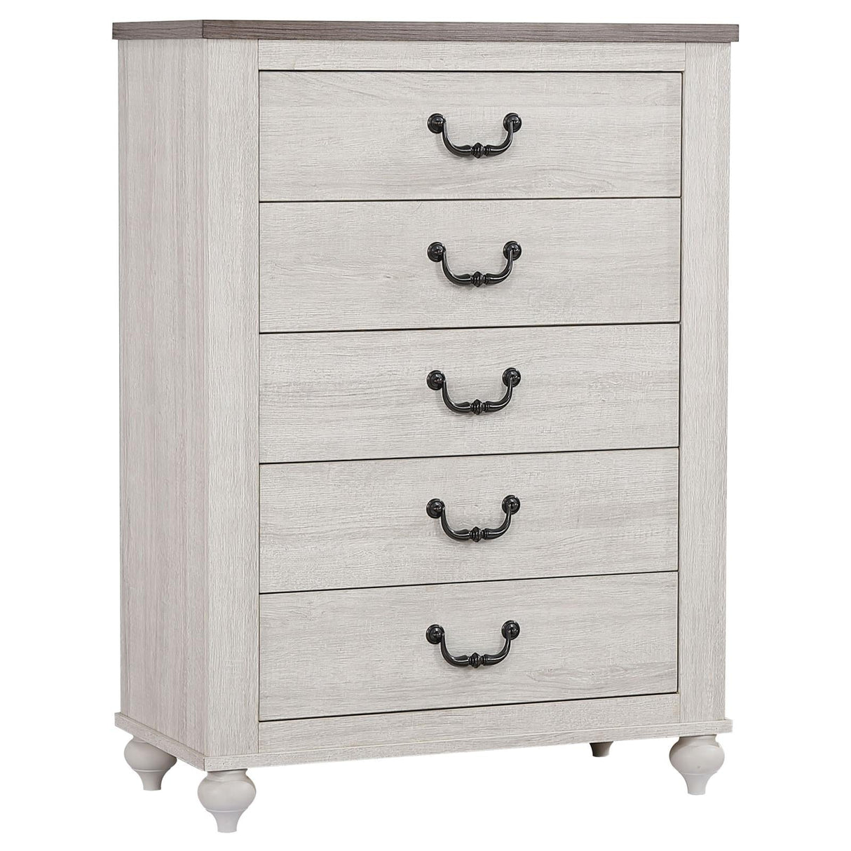 Stillwood Vintage Linen 5-Drawer Chest