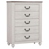 Stillwood Vintage Linen 5-Drawer Chest