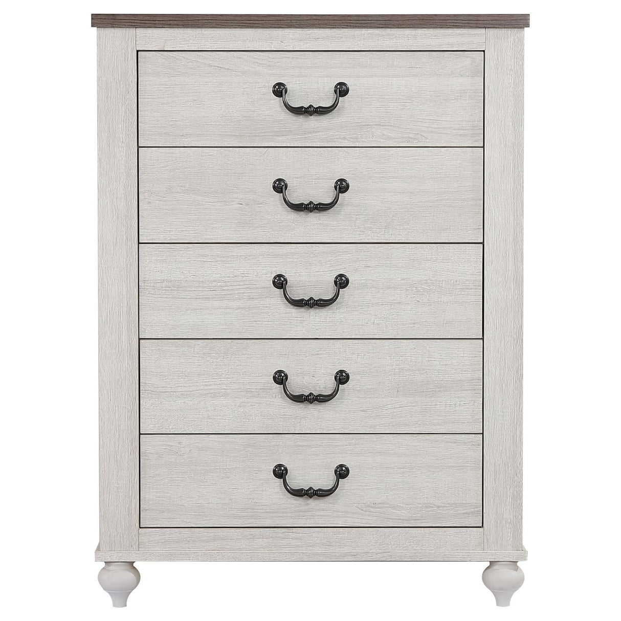 Stillwood Vintage Linen 5-Drawer Chest