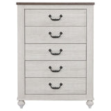 Stillwood Vintage Linen 5-Drawer Chest