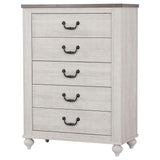 Stillwood Vintage Linen 5-Drawer Chest