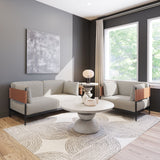 Stirbe Gray Armchair by Zuomod at Eve Furniture