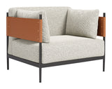 Stirbe Gray Armchair by Zuomod at Eve Furniture