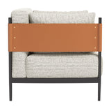 Stirbe Gray Armchair by Zuomod at Eve Furniture