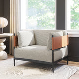 Stirbe Gray Armchair by Zuomod at Eve Furniture