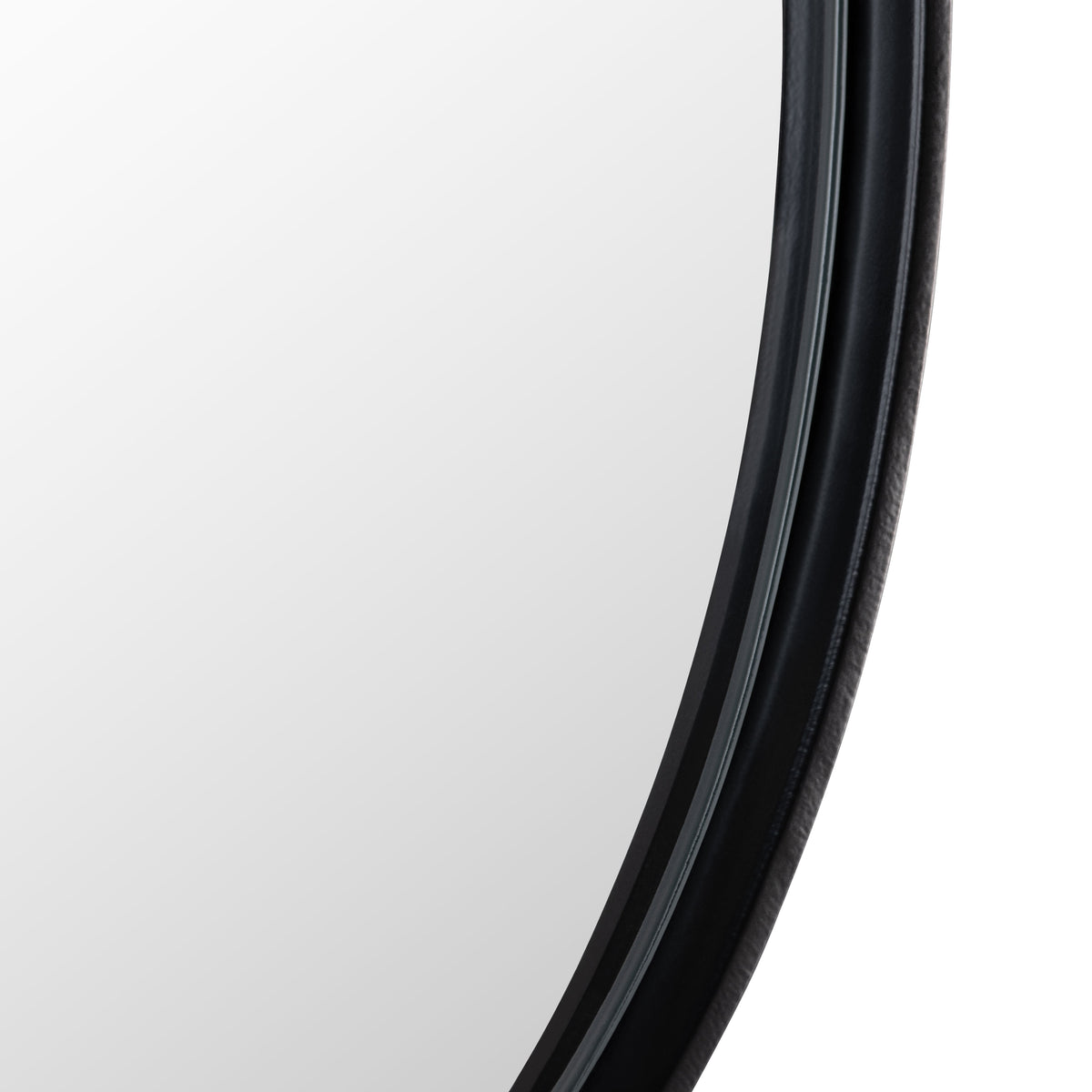 Stockport Black Wall Mirror by Crestview at Eve Furniture