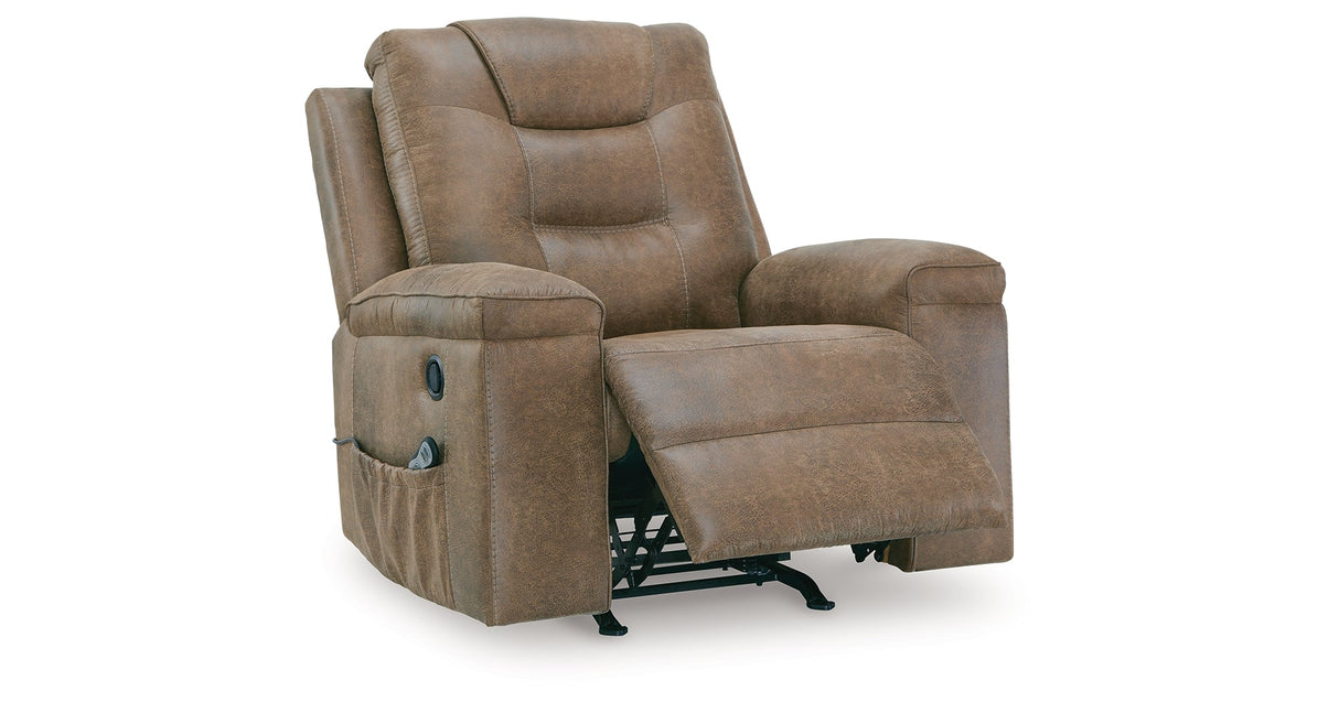 Stockworth Earth Recliner by ASHLEY FURNITURE at Eve Furniture