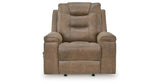 Stockworth Earth Recliner by ASHLEY FURNITURE at Eve Furniture