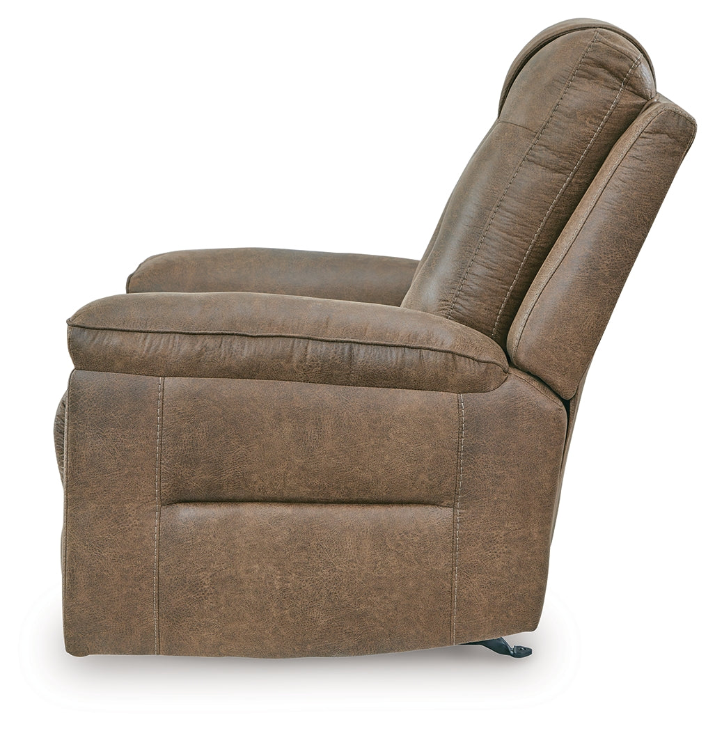 Stockworth Earth Recliner by ASHLEY FURNITURE at Eve Furniture