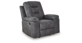 Stockworth Granite Recliner by Ashley at Eve Furniture