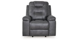Stockworth Granite Recliner by Ashley at Eve Furniture