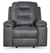 Stockworth Granite Recliner by Ashley at Eve Furniture