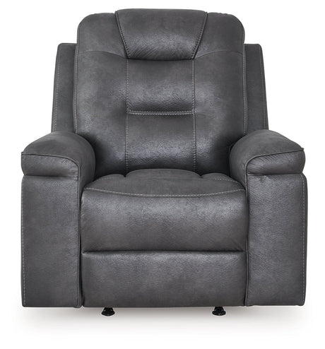 Stockworth Granite Recliner by Ashley at Eve Furniture
