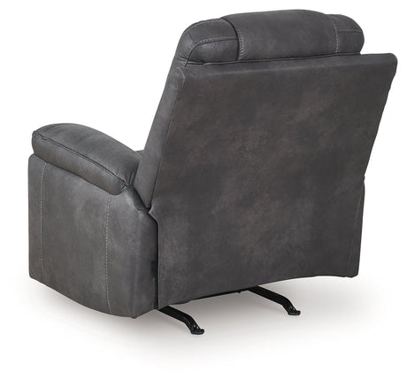 Stockworth Granite Recliner by Ashley at Eve Furniture