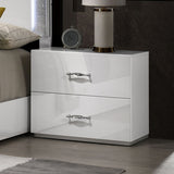 Stoholm White 4-Piece Twin Bedroom Set by Furniture of America at Eve Furniture