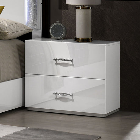 Stoholm White 4-Piece Twin Bedroom Set by Furniture of America at Eve Furniture