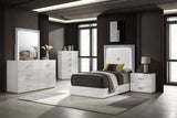 Stoholm White 4-Piece Twin Bedroom Set by Furniture of America at Eve Furniture