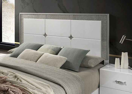 Stoholm White 5-Piece Queen Bedroom Set by Furniture of America at Eve Furniture