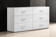 Stoholm White Dresser by Furniture of America at Eve Furniture