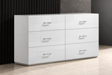 Stoholm White Dresser by Furniture of America at Eve Furniture