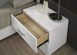 Stoholm White Nightstand by Furniture of America at Eve Furniture