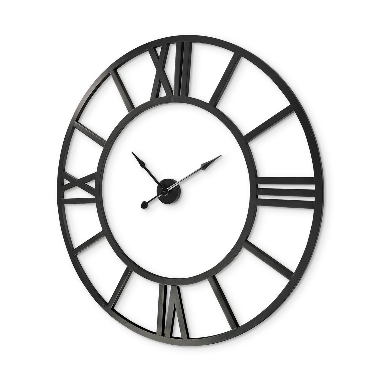 Stoke Round Giant Oversized Industrial Wall Clock by Mercana at Eve Furniture