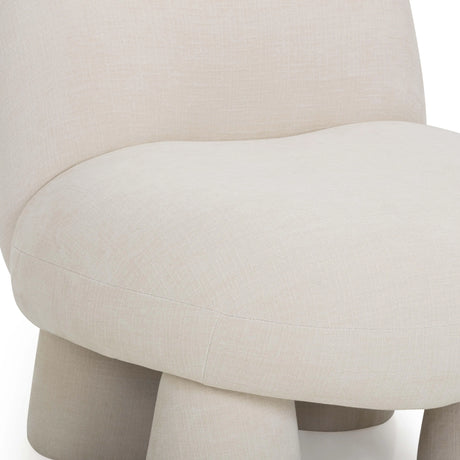 Stomp Upcycled Chenille Accent Chair by TOV Furniture at Eve Furniture