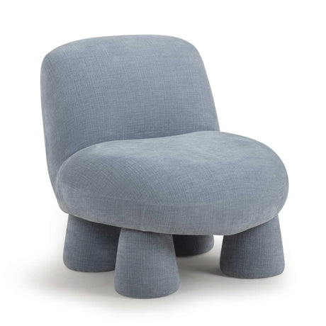 Stomp Upcycled Chenille Accent Chair by TOV Furniture at Eve Furniture