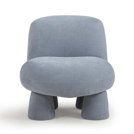 Stomp Upcycled Chenille Accent Chair by TOV Furniture at Eve Furniture