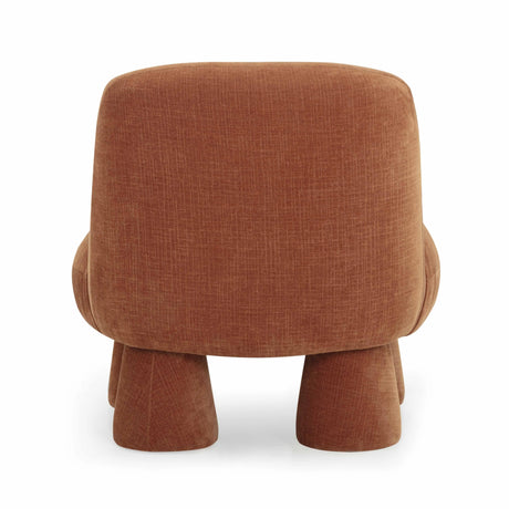Stomp Upcycled Chenille Accent Chair by TOV Furniture at Eve Furniture