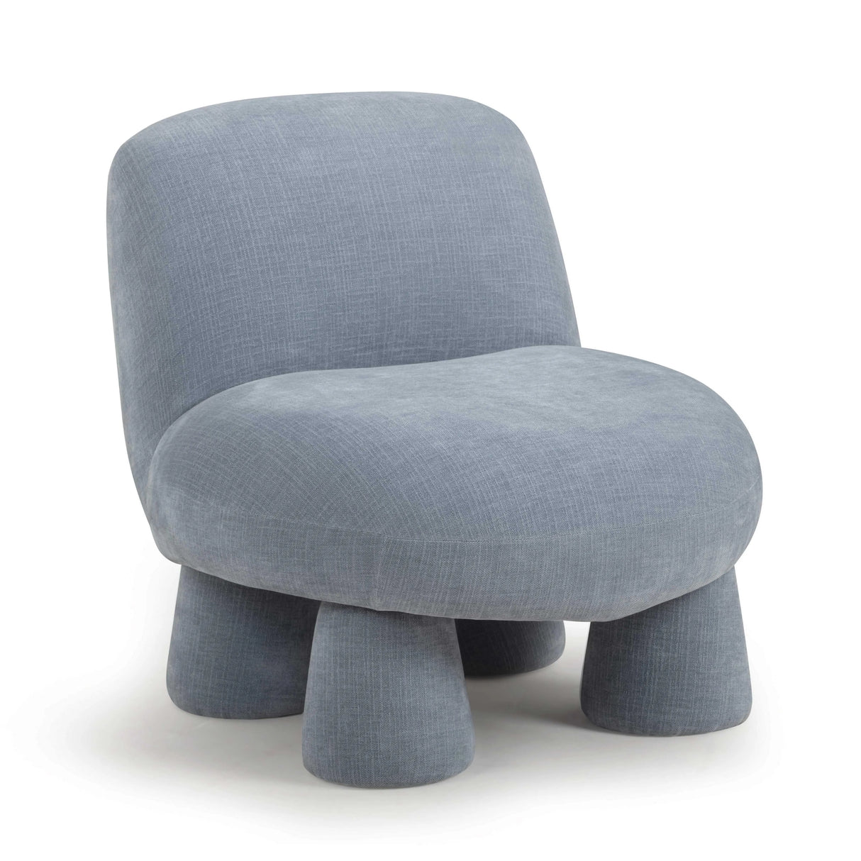 Stomp Upcycled Chenille Accent Chair by TOV Furniture at Eve Furniture