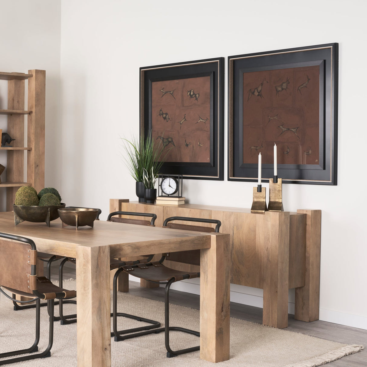 Stone Age I by Studio M a handmade Original Framed Artwork under Glass by Mercana at Eve Furniture