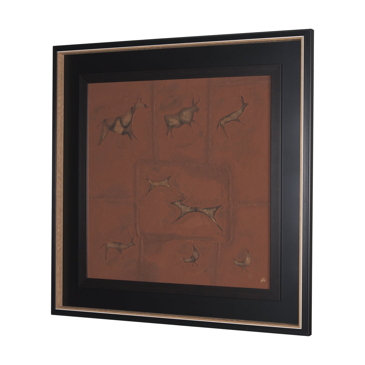 Stone Age II by Studio M a handmade Original Framed Artwork under Glass by Mercana at Eve Furniture