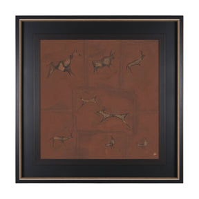 Stone Age II by Studio M a handmade Original Framed Artwork under Glass by Mercana at Eve Furniture