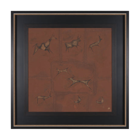 Stone Age II by Studio M a handmade Original Framed Artwork under Glass by Mercana at Eve Furniture