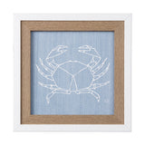 Stone Crab II by Mercana Studio a Hand Embellished Textured Framed Art Print by Mercana at Eve Furniture