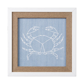Stone Crab II by Mercana Studio a Hand Embellished Textured Framed Art Print by Mercana at Eve Furniture
