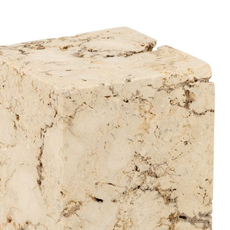 Stone Stool by Dovetail at Eve Furniture