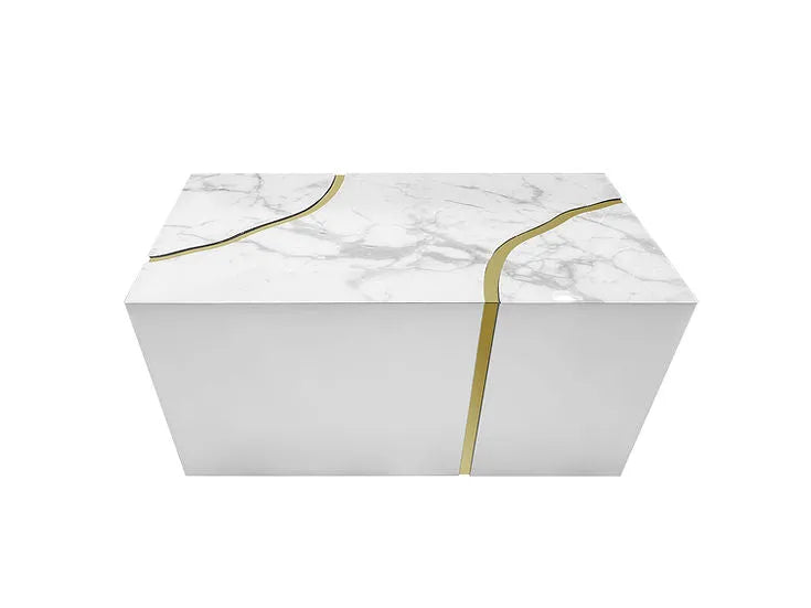 Stone White Coffee Table by New Era Innovations at Eve Furniture