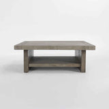Stonebridge Distressed Gray/Weathered Cement Coffee Table by Classic Home at Eve Furniture