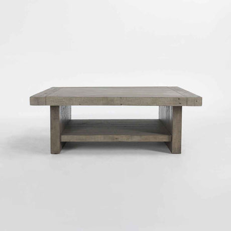 Stonebridge Distressed Gray/Weathered Cement Coffee Table by Classic Home at Eve Furniture