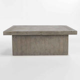 Stonebridge Distressed Gray/Weathered Cement Coffee Table by Classic Home at Eve Furniture