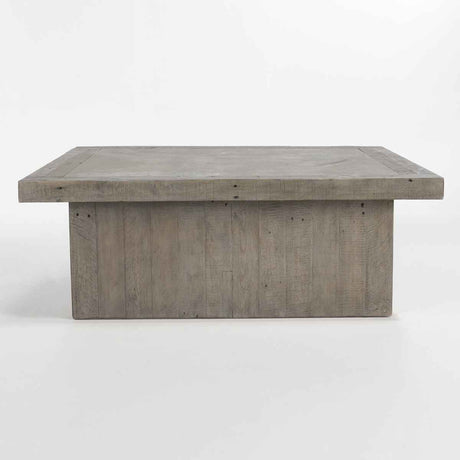 Stonebridge Distressed Gray/Weathered Cement Coffee Table by Classic Home at Eve Furniture