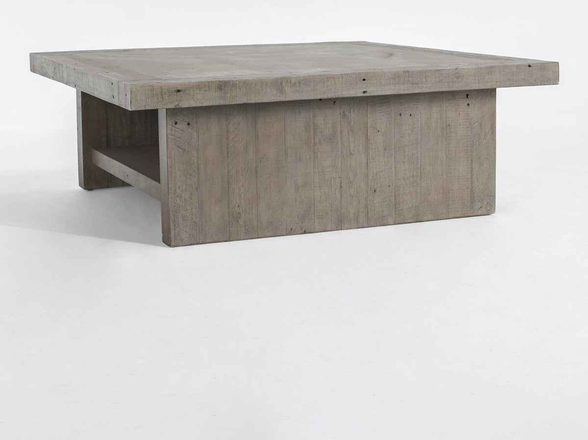 Stonebridge Distressed Gray/Weathered Cement Coffee Table by Classic Home at Eve Furniture