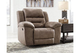Stoneland Fossil Manual Recliner by Ashley at Eve Furniture
