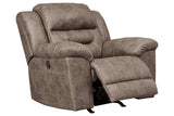 Stoneland Fossil Power Recliner by Ashley at Eve Furniture