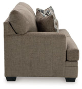 Stonemeade Nutmeg Loveseat by Ashley at Eve Furniture