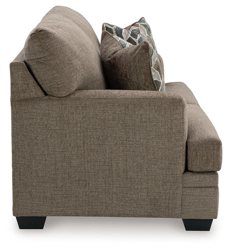 Stonemeade Nutmeg Loveseat by Ashley at Eve Furniture